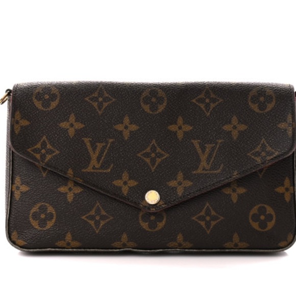 AUTHENTIC Louis Vuitton Felicie Pochette monogram canvas - Picture 17 of 17